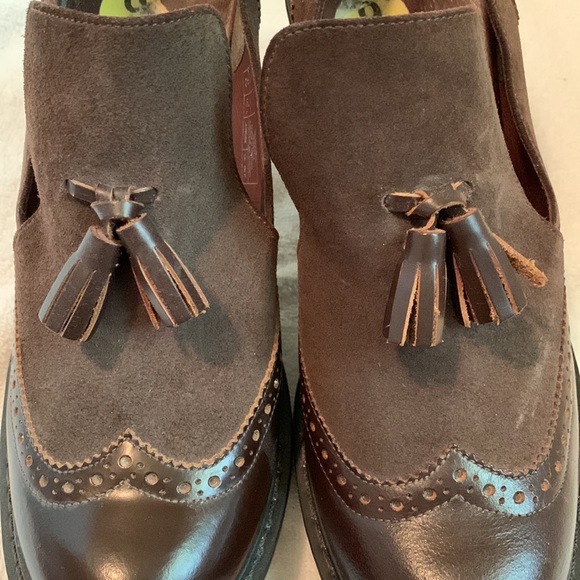 Doc Martens brown, leather and suede platforms. - Picture 5 of 5